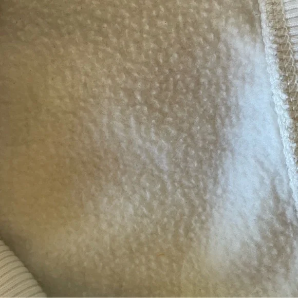 Eddie Bauer Mushroom patchwork white cotton hoodie - Picture 7 of 16